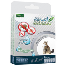 Max Biocide Ampule spot on protiv nametnika za mačke 5x1 ml