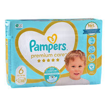 Pampers Premium Care Pelene, veličina 6, 13-18 kg 38/1