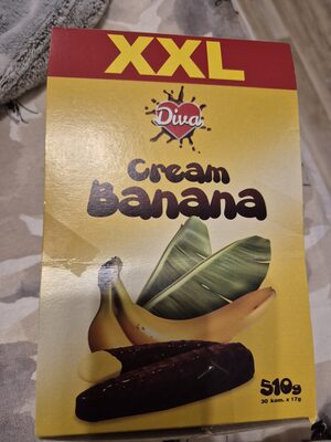 ČOKOLADNE CREAM BANANE 510g DIVA