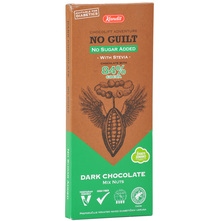 Kandit No Guilt Tamna čokolada bez dodanog šećera, 84% cocoa mix nuts 80 g
