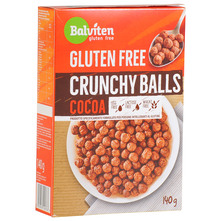 Balviten Crunchy Balls Žitarice cocoa bez glutena 140 g