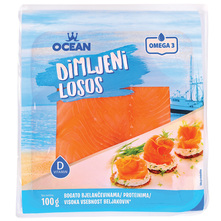 Ocean Dimljeni losos narezan 100 g