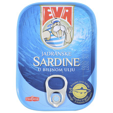 Eva Jadranske sardine u biljnom ulju 70 g