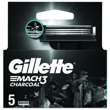 Gillette Mach 3 Zamjenske britvice charcoal 5/1