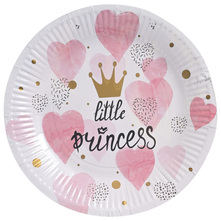 Adriatika Kartonski tanjur little princess ø18,5 cm 12/1