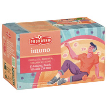 Podravka Imuno Čaj ehinacea, breskva, vitamin C i cink 50 g