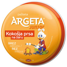 Argeta Junior Pašteta kokošja prsa na žaru 95 g