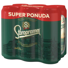 Staropramen Svijetlo pivo 6x0,5 l