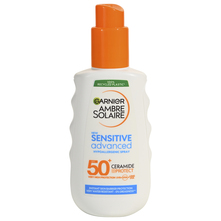 Garnier Ambre Solaire Sensitive Advanced SPF 50+ Mlijeko za zaštitu od sunca 150 ml