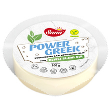 Sana Power Greek Proizvod na bazi kokosovog ulja okus bijeli slani sir 200 g