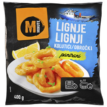 Minute Lignje panirani kolutići 400 g