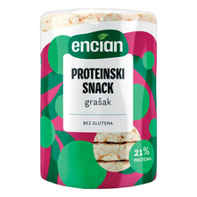 Encian Proteinski snack od graška bez glutena 100 g