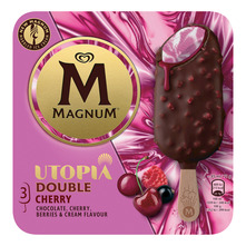 Magnum Sladoled double cherry 3x255 ml