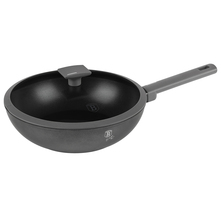 Berlinger Haus Anthracite Collection Tava wok s poklopcem 28 cm