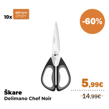 Delimano Chef Noir Škare kuhinjske