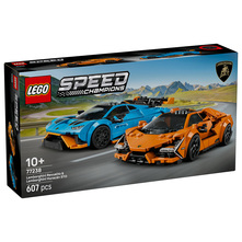 Lego Lamborghini Revuelto i Huracán Sto