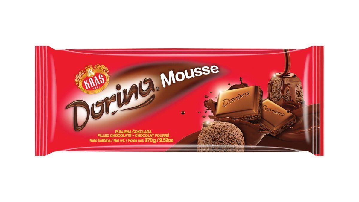 Kraš dorina čokolada choco mousse 270 g