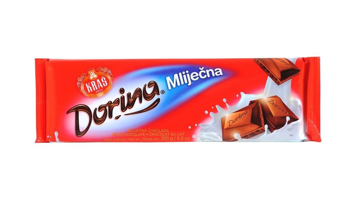 Kraš dorina čokolada mliječna 250 g