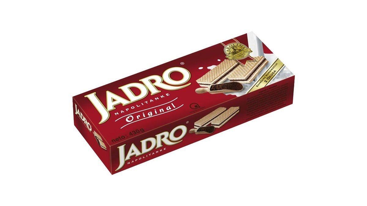 Kraš jadro napolitanke original 430 g