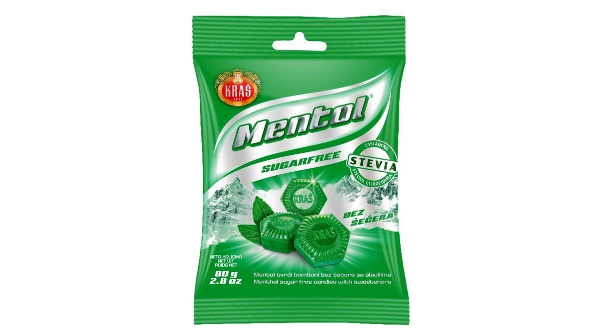 Kraš mentol bomboni 80 g