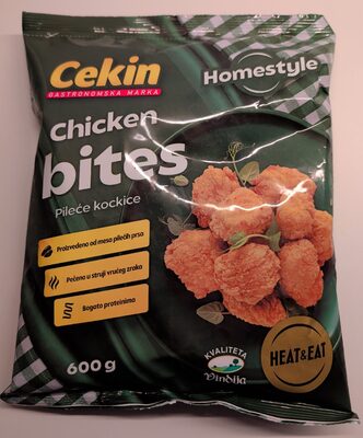 HOMESTYLE CHICKEN BITES 600g CEKIN