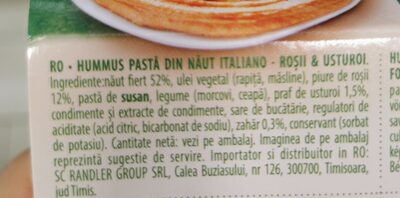 HUMMUS ITALIANO 200g RIBELLA