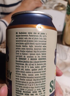 Somersby Cider borovnica