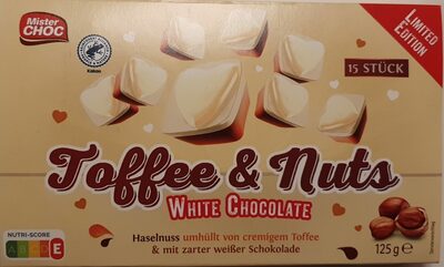 Toffee bijela čokolada