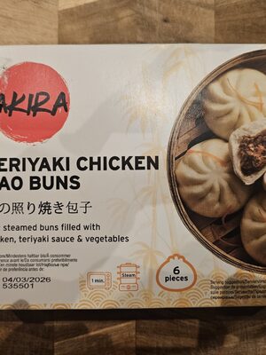 Smrznuta Teriyaki piletina BaoBun