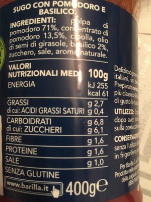 Barilla Umak Basilico