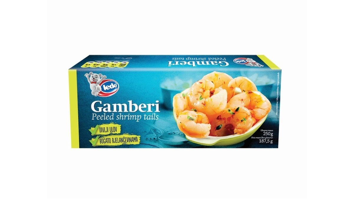 Ledo Gamberi 250 g