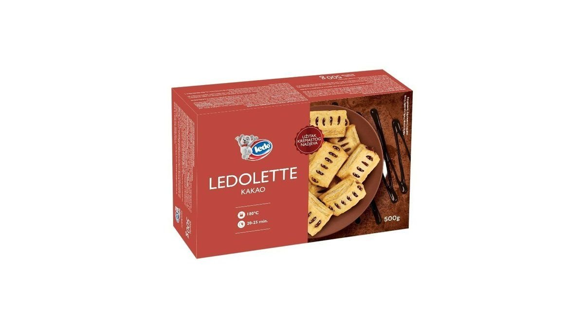 Ledo ledolette s kakao krem nadjevom 500 g