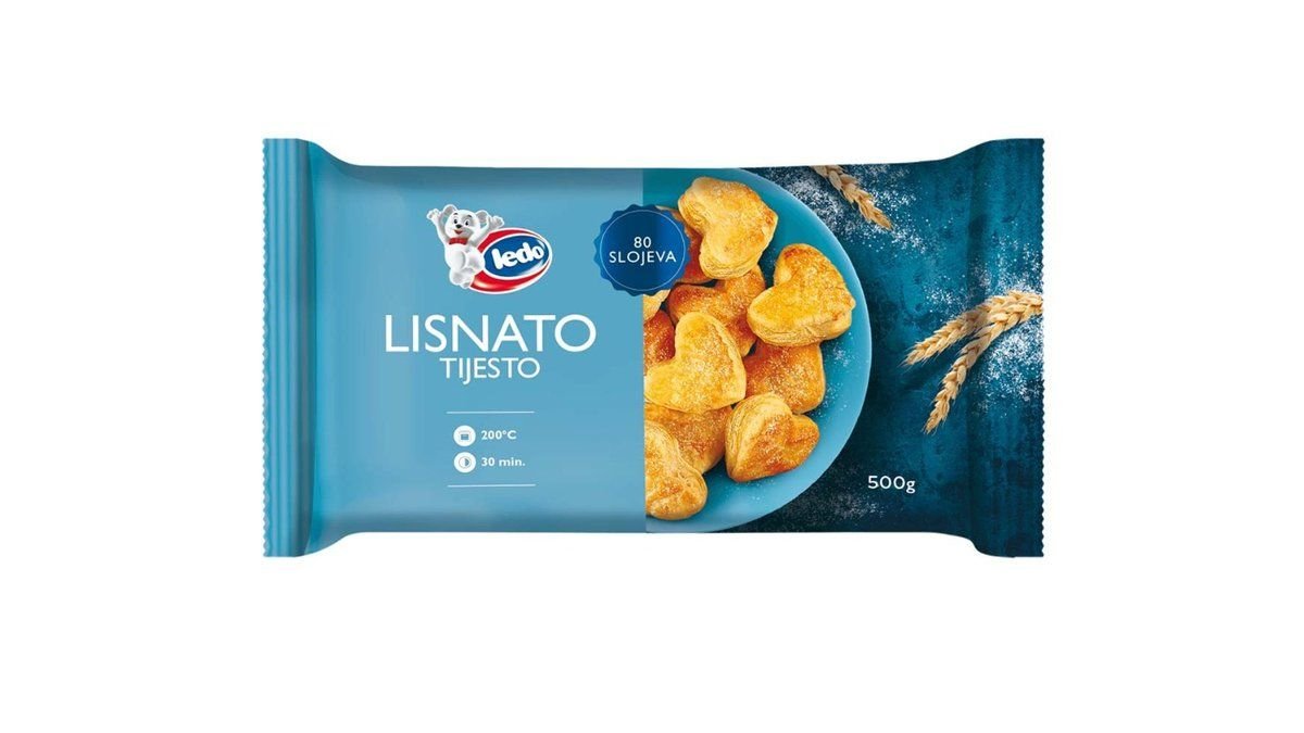 Ledo lisnato tijesto 500 g