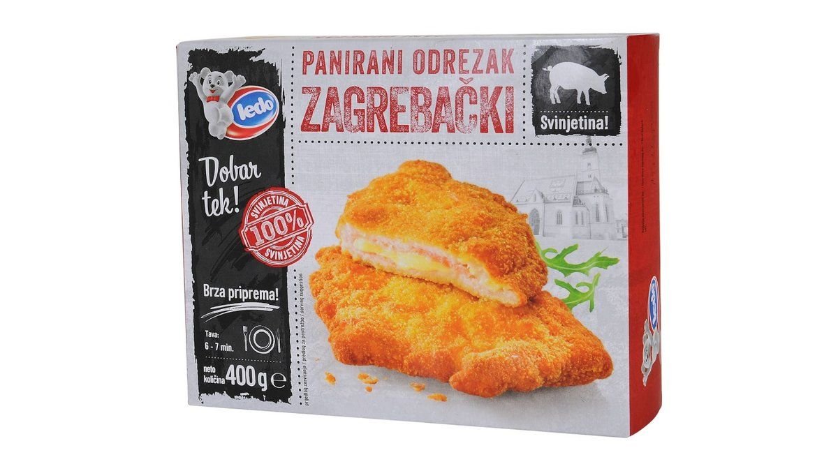 Ledo zagrebački odrezak 400 g