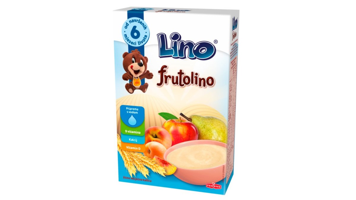 Lino Frutolino žitna mliječna kašica 200g
