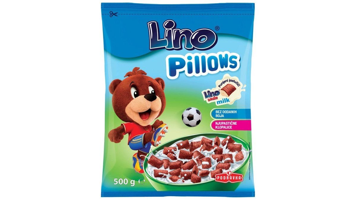 Lino pillows punjeni jastučići lino lada milk 500 g