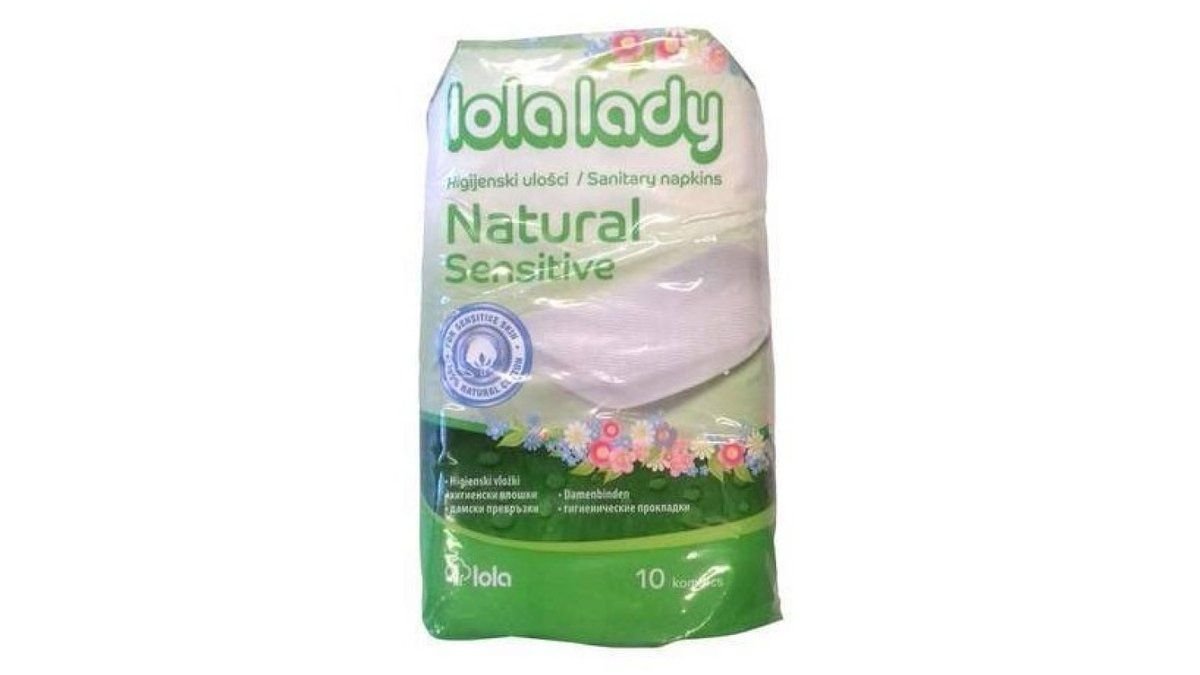 Lola lady plast/natural higijenski ulošci 10 kom