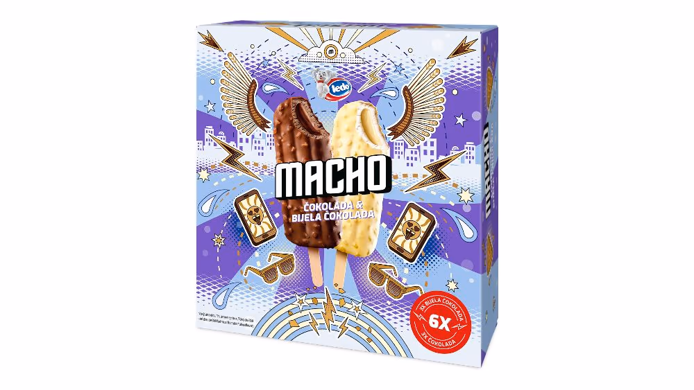 Macho mix box sladoled 6*75 ml
