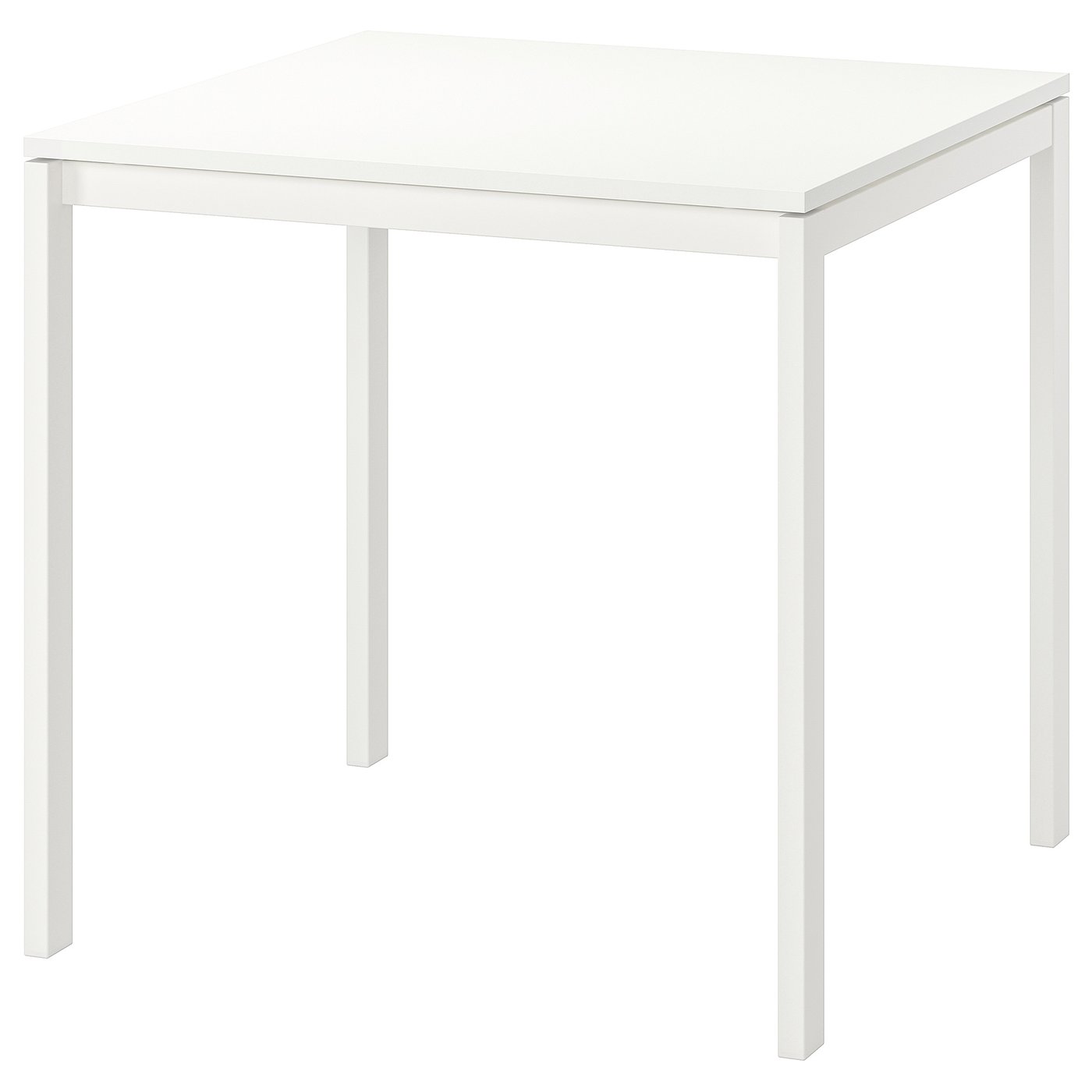 MELLTORP Stol, bijela, 75x75 cm