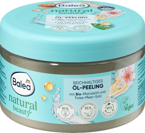 natural beauty uljni piling za tijelo – badem i sol, 300 ml