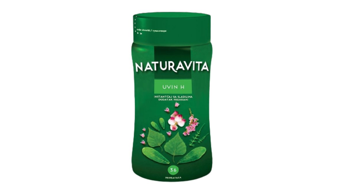 Naturavita Uvin H instant čaj 180g