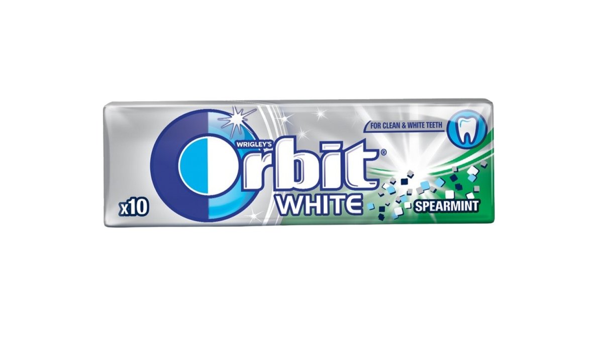 Orbit žvake dražeje white spearmint