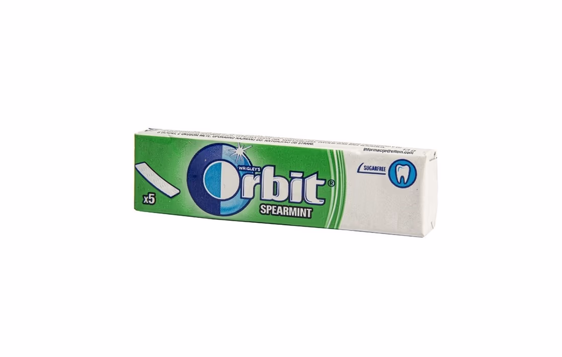 Orbit Žvake Listići Spearmint 13g