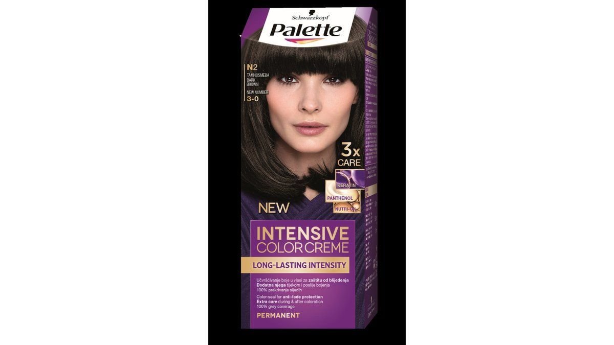 Palette intensive color creme boja za kosu 3-0 tamnosmeđa 1 kom