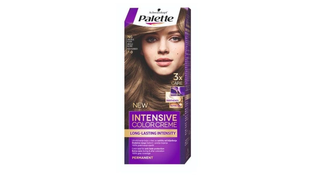Palette intensive color creme boja za kosu 7-0 srednje plava 1 kom