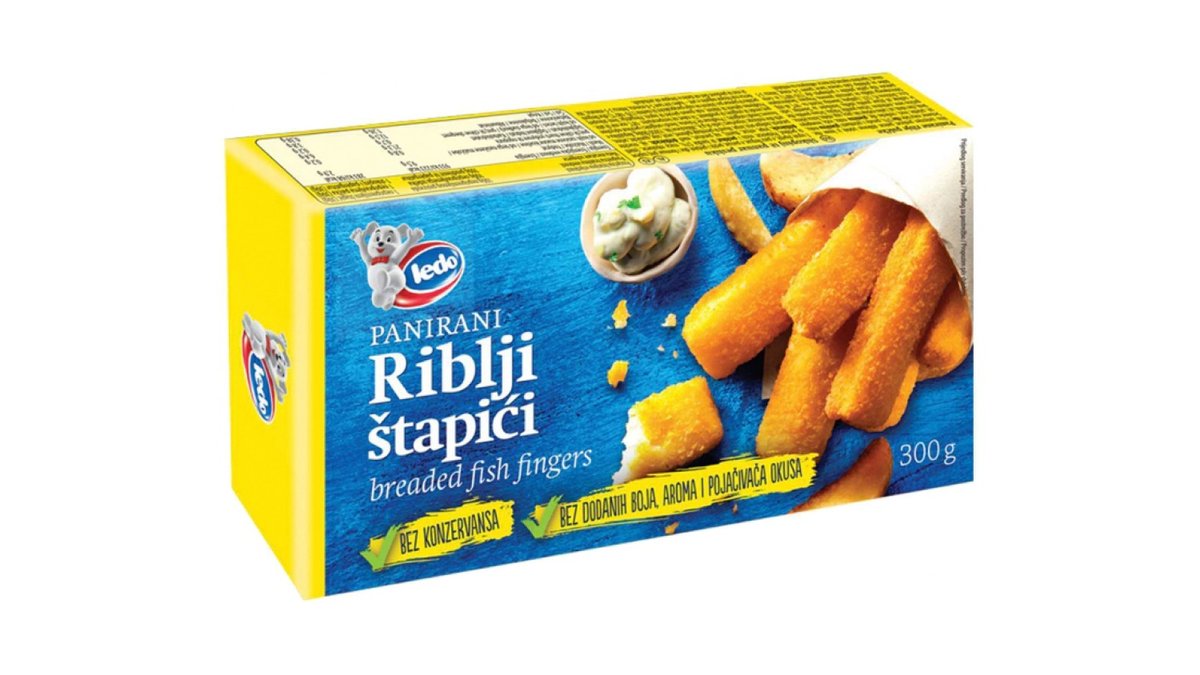 Panirani riblji štapići  250g Ledo