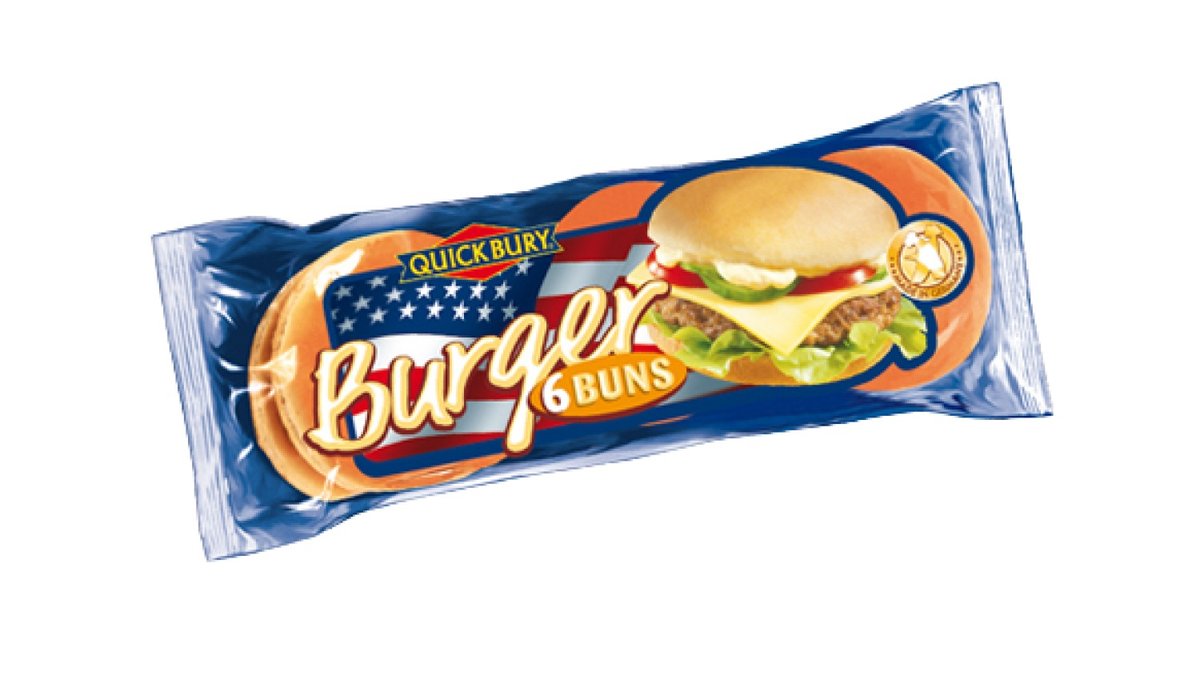 Pecivo Hamby Quickbury 300g