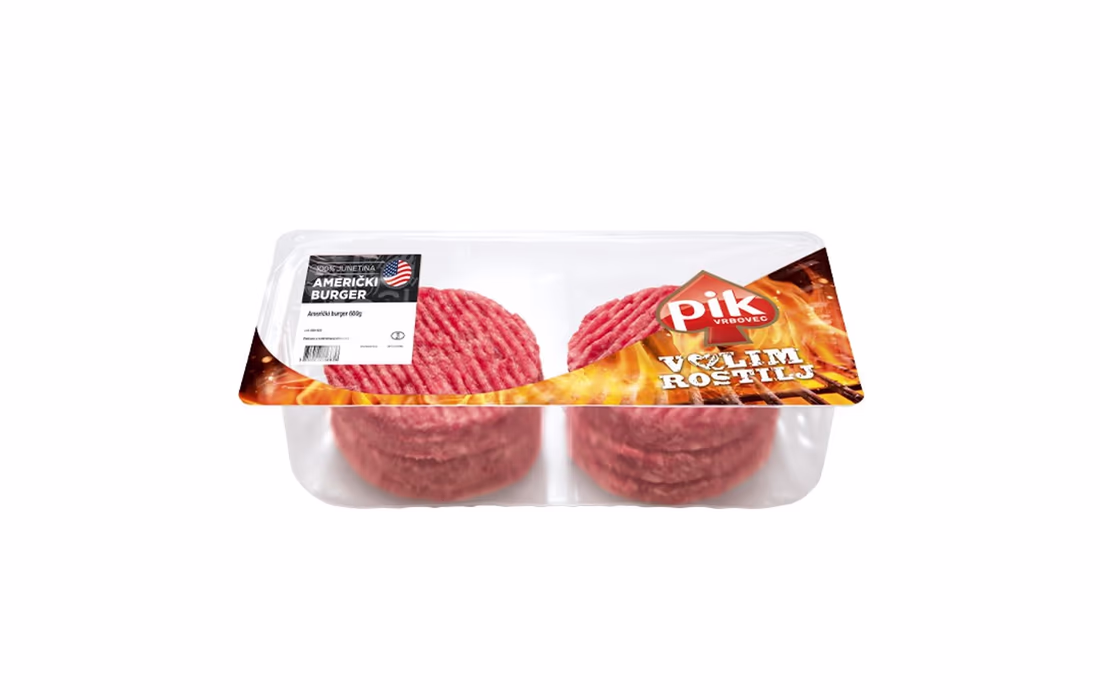 Pik Američki Burger 600g