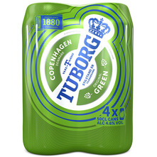 Tuborg Green Svijetlo pivo 4x0,5 l