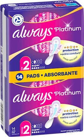Platinum higijenski ulošci ultra super plus, 14 kom.
